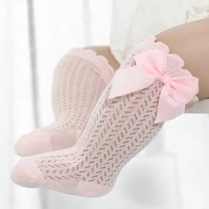 Bow Cotton Socks