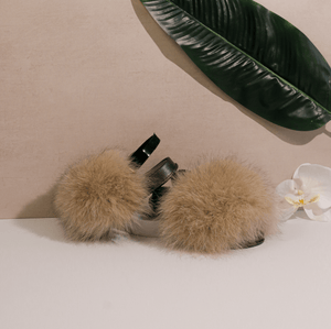 Fox Fur Slides - Children