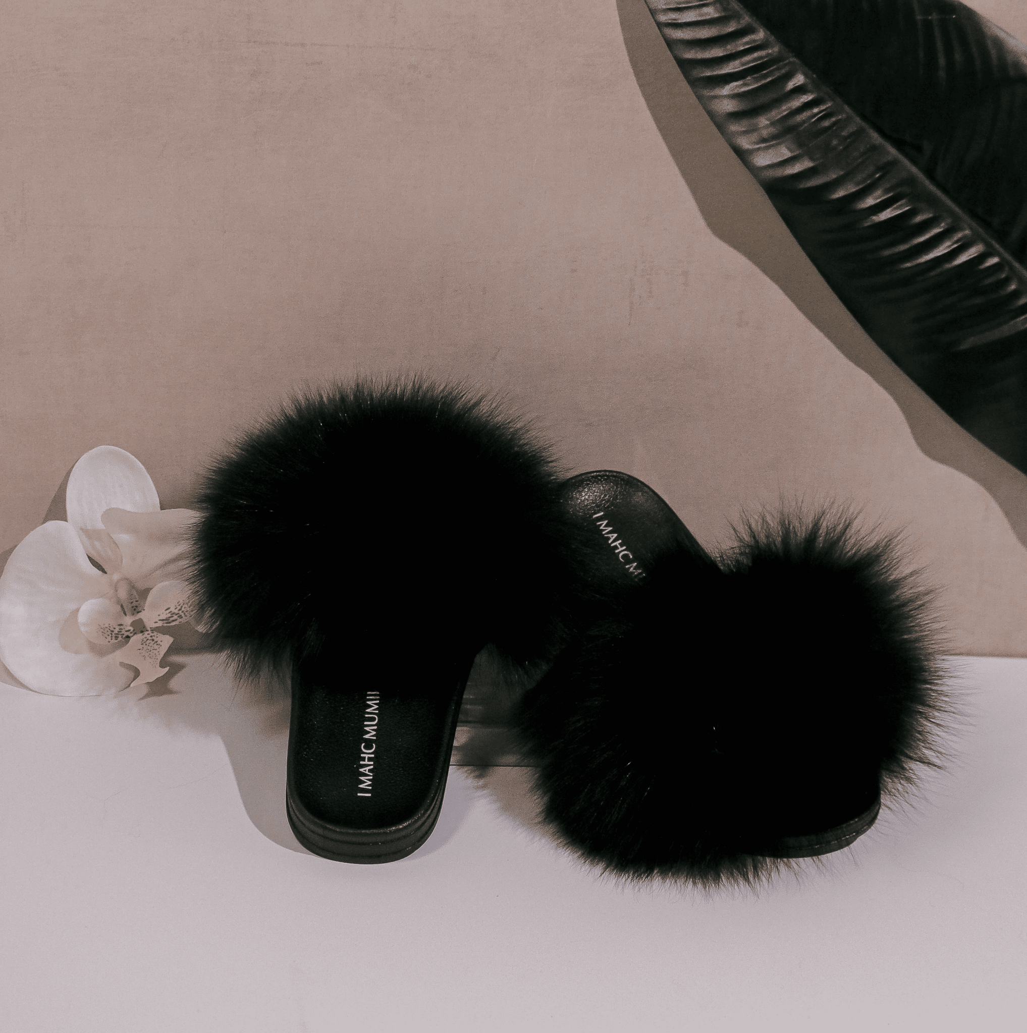 Fox Fur Slides - Children